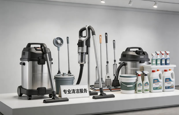 清洁设备展示