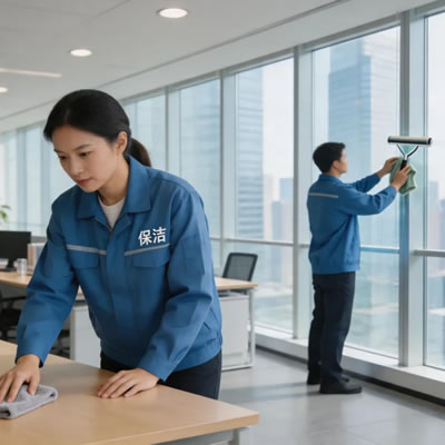 办公室保洁案例