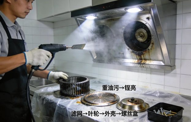 油烟机清洗